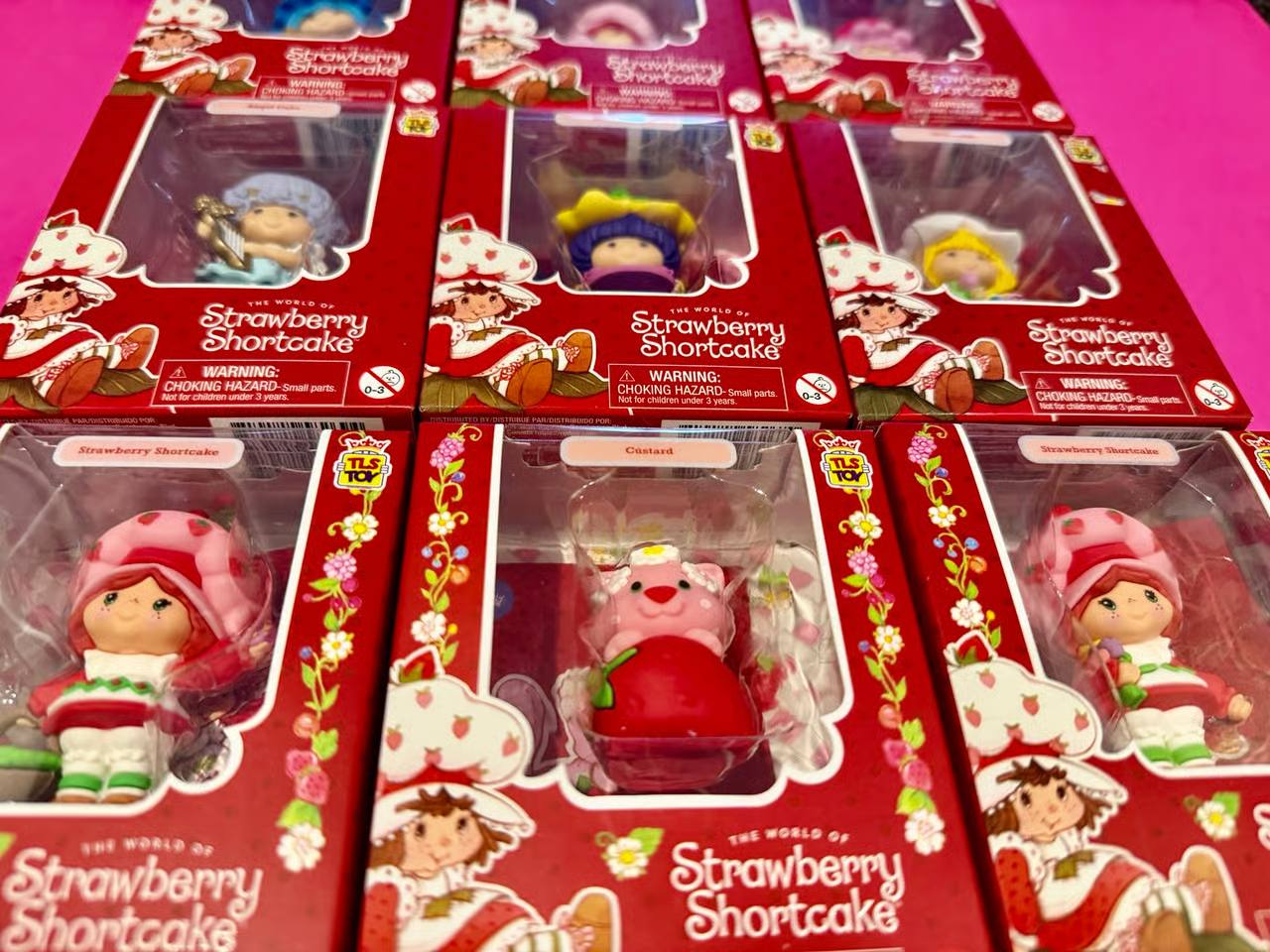New Strawberry Shortcake Cheebees Lot (18) – NIB + Rare Chase Figures