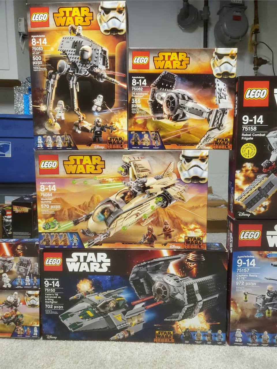 New LEGO Star Wars Rebels Collection Lot – Sealed Sets + 3 Polybags (No Ghost 75053 & Phantom 75048)