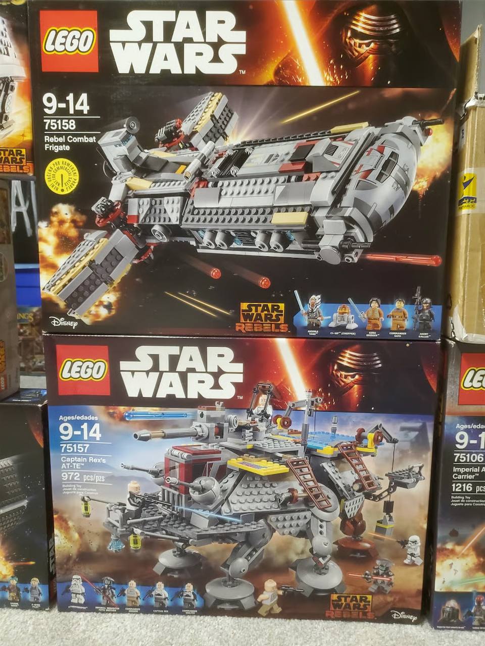 New LEGO Star Wars Rebels Collection Lot – Sealed Sets + 3 Polybags (No Ghost 75053 & Phantom 75048)