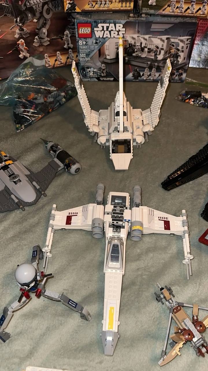 LEGO Star Wars Collection Lot – Complete Sets with Minifigures & Manuals