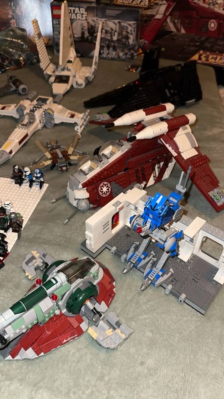 LEGO Star Wars Collection Lot – Complete Sets with Minifigures & Manuals